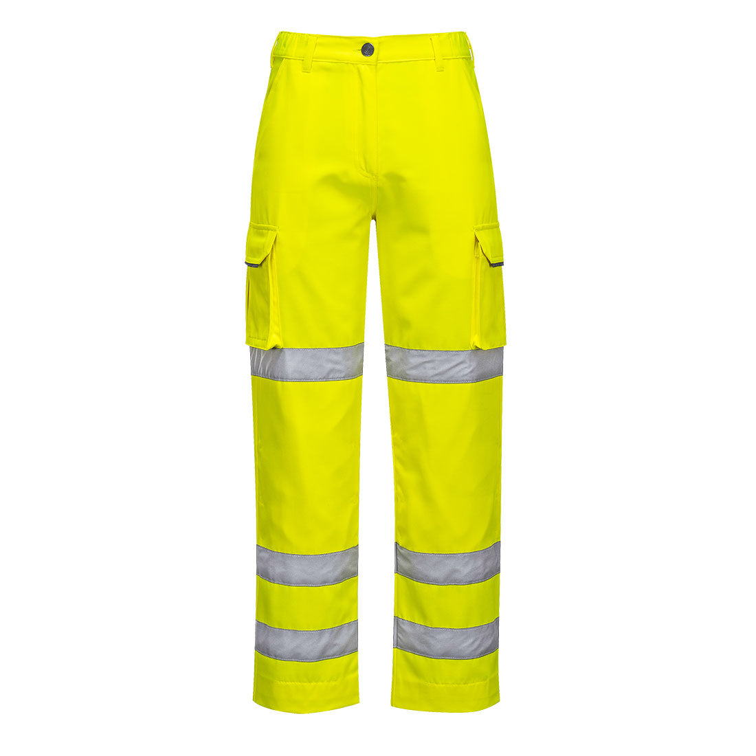 Hi-Vis Women's Three Band Work Trousers Portwest