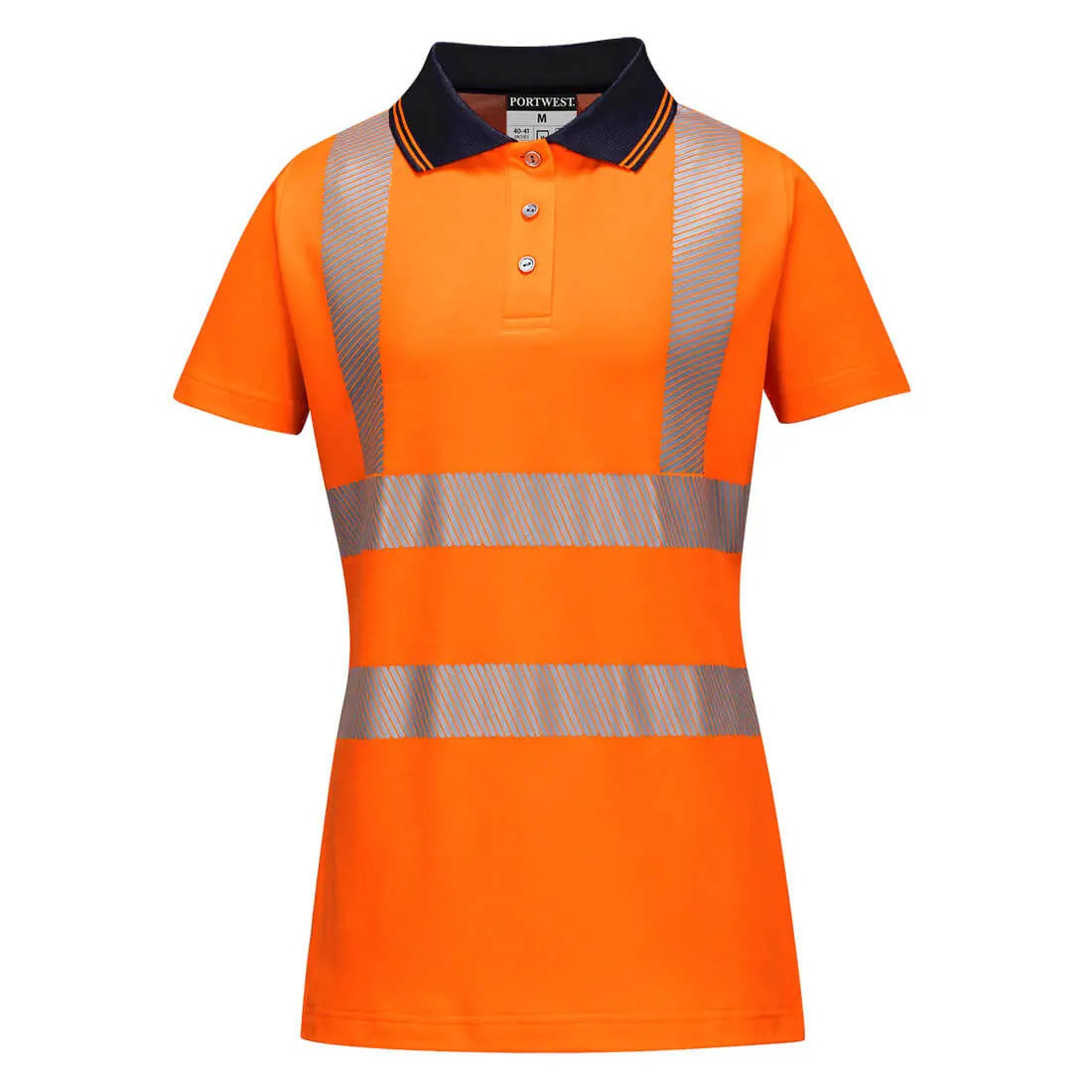 Hi-Vis Women's Cotton Comfort Pro Polo Shirt S/S - Hi-Vis Trousers