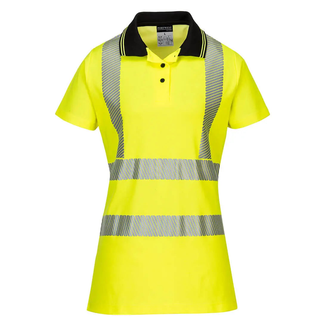 Hi-Vis Women's Cotton Comfort Pro Polo Shirt S/S - Hi-Vis Trousers