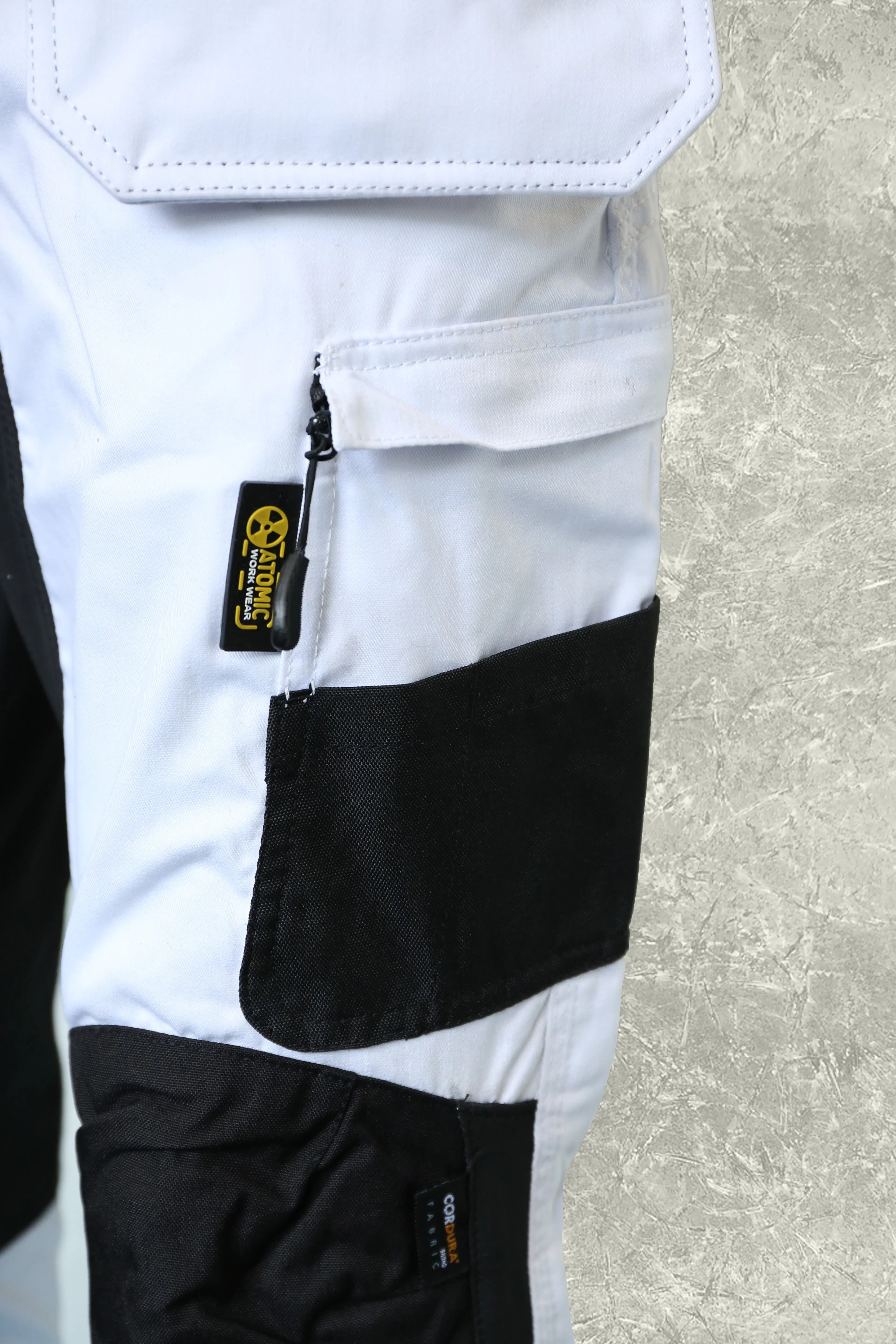 Atomic Workwear Slim Fit Stretch Painters Trouser - Hi-Vis Trousers