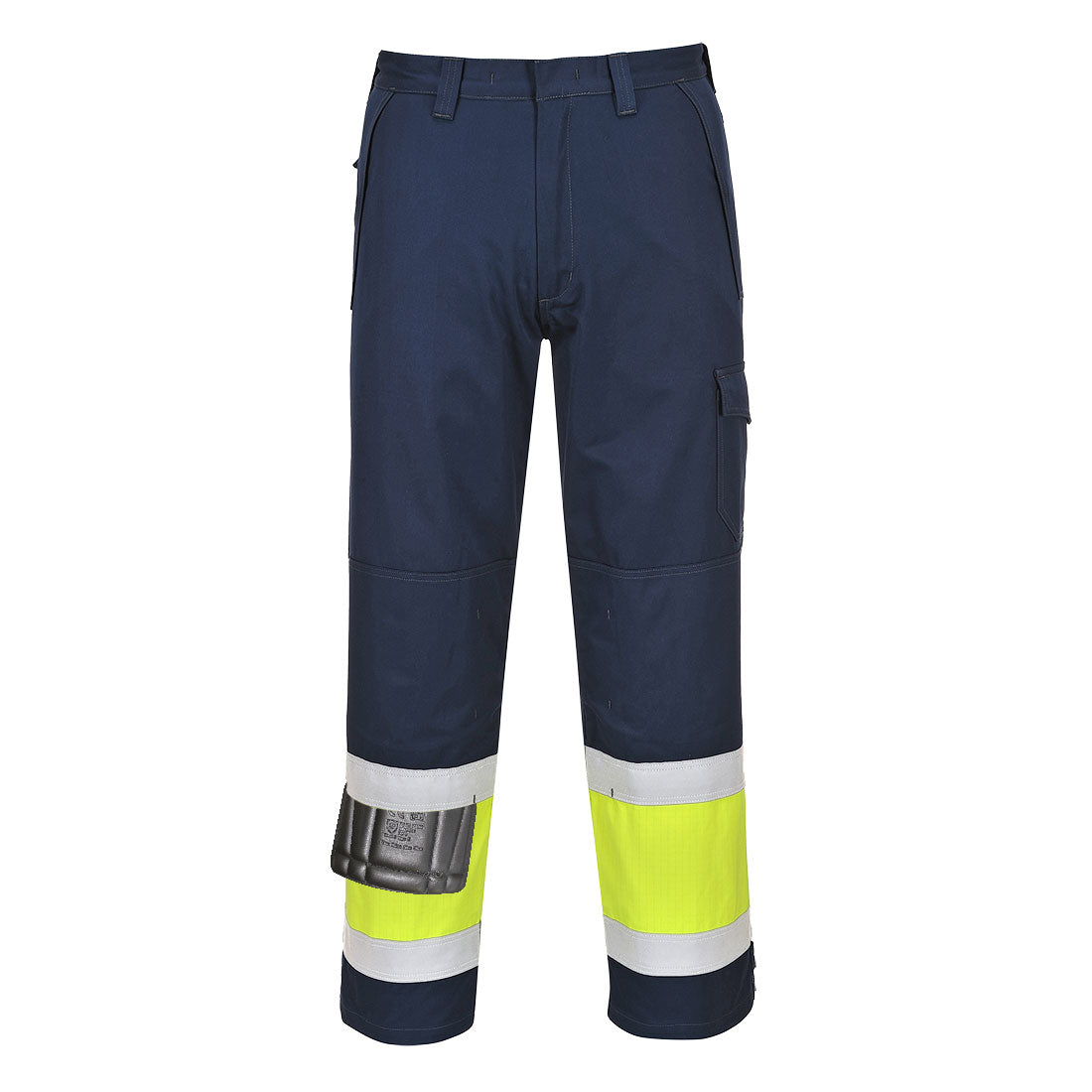 Modaflame Work Hi-Vis Class 1 Multi-Norm FR Trousers - Hi-Vis Trousers