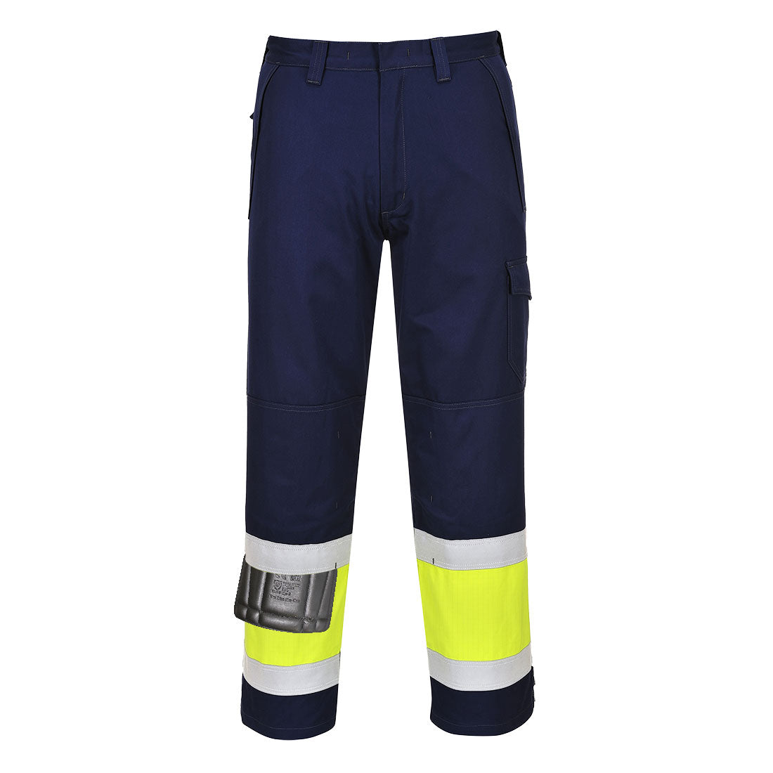 Modaflame Work Hi-Vis Class 1 Multi-Norm FR Trousers - Hi-Vis Trousers