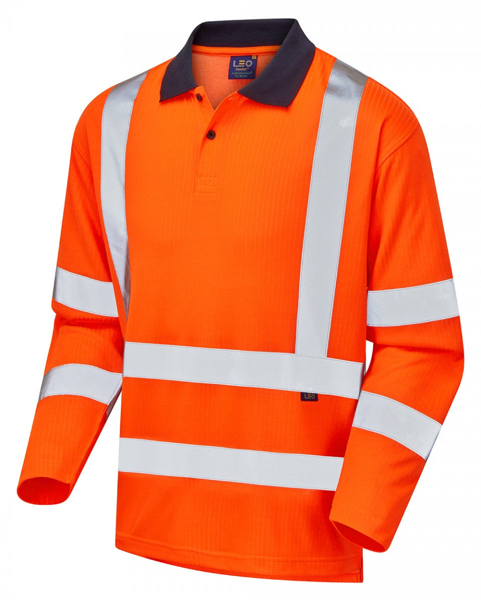 Swimbridge Comfort Sleeved Polo Shirt Leo Workwear