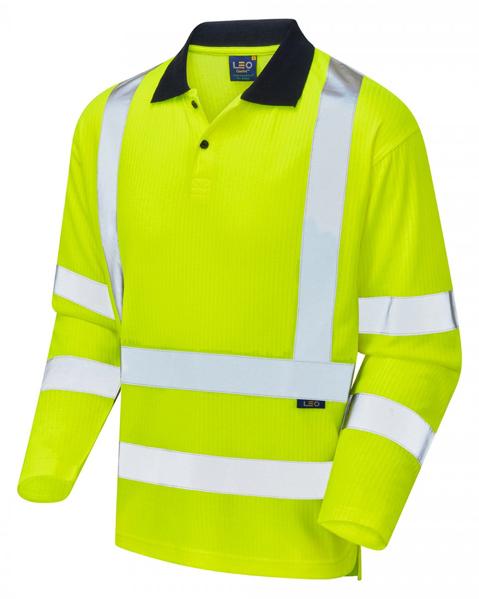 Swimbridge Comfort Sleeved Polo Shirt Leo Workwear
