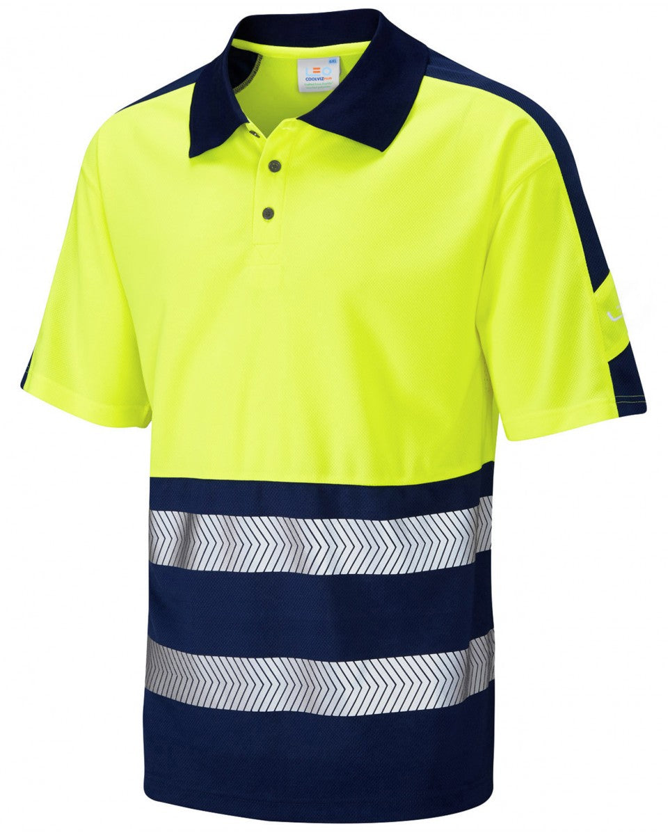 Watersmeet Dual Colour Polo Shirt Leo Workwear
