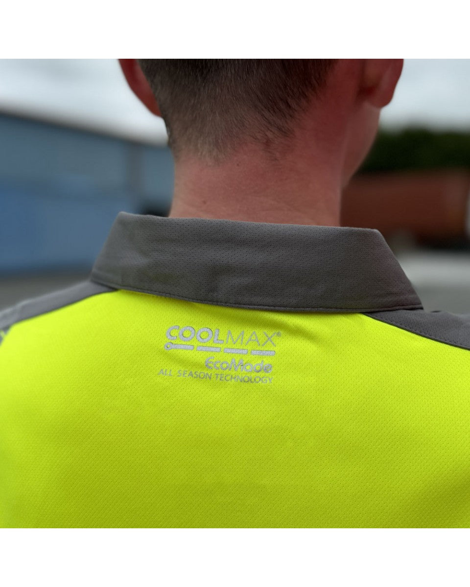 Georgeeham Coolmax Long Sleeve Polo Shirt Leo Workwear