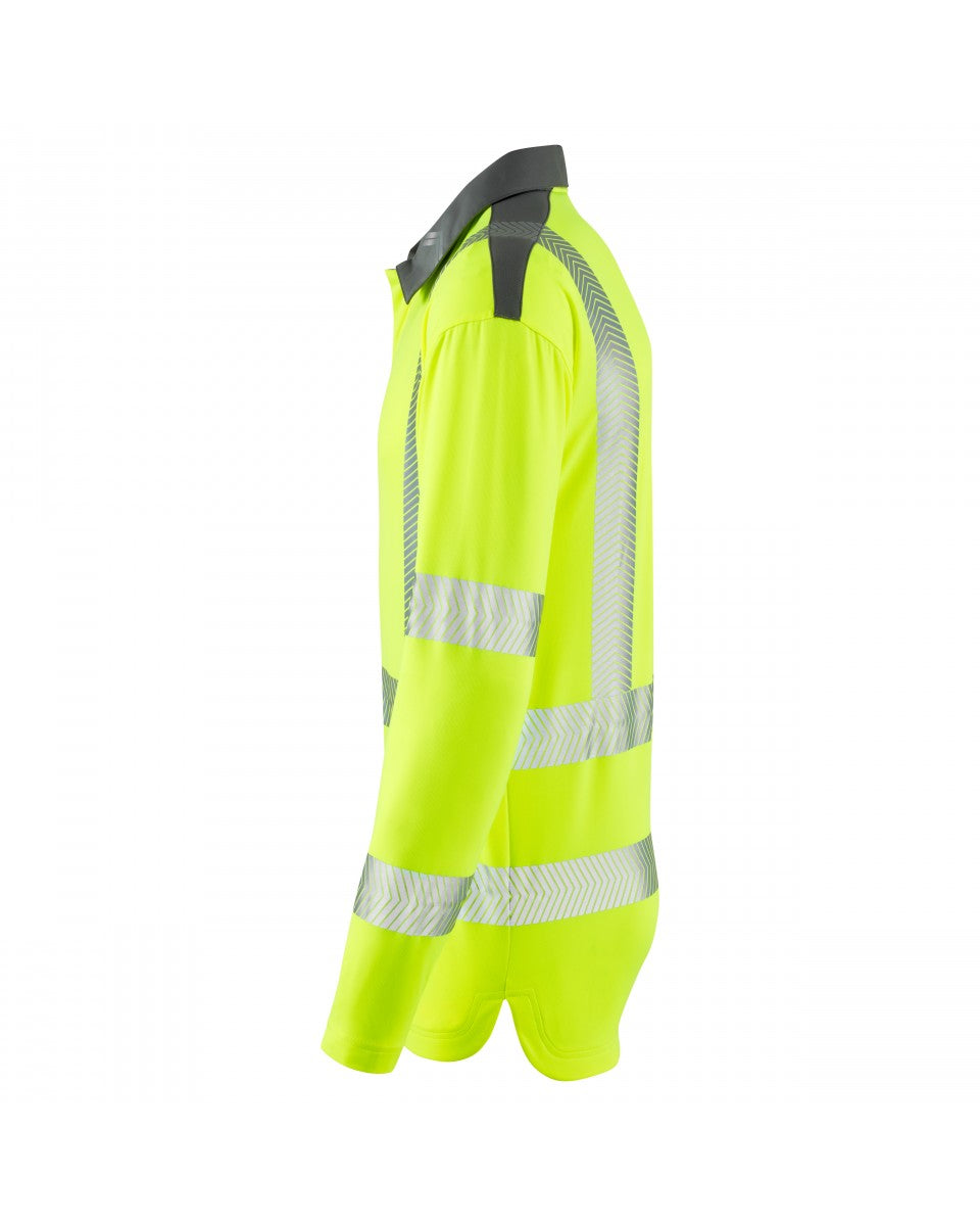 Georgeeham Coolmax Long Sleeve Polo Shirt Leo Workwear
