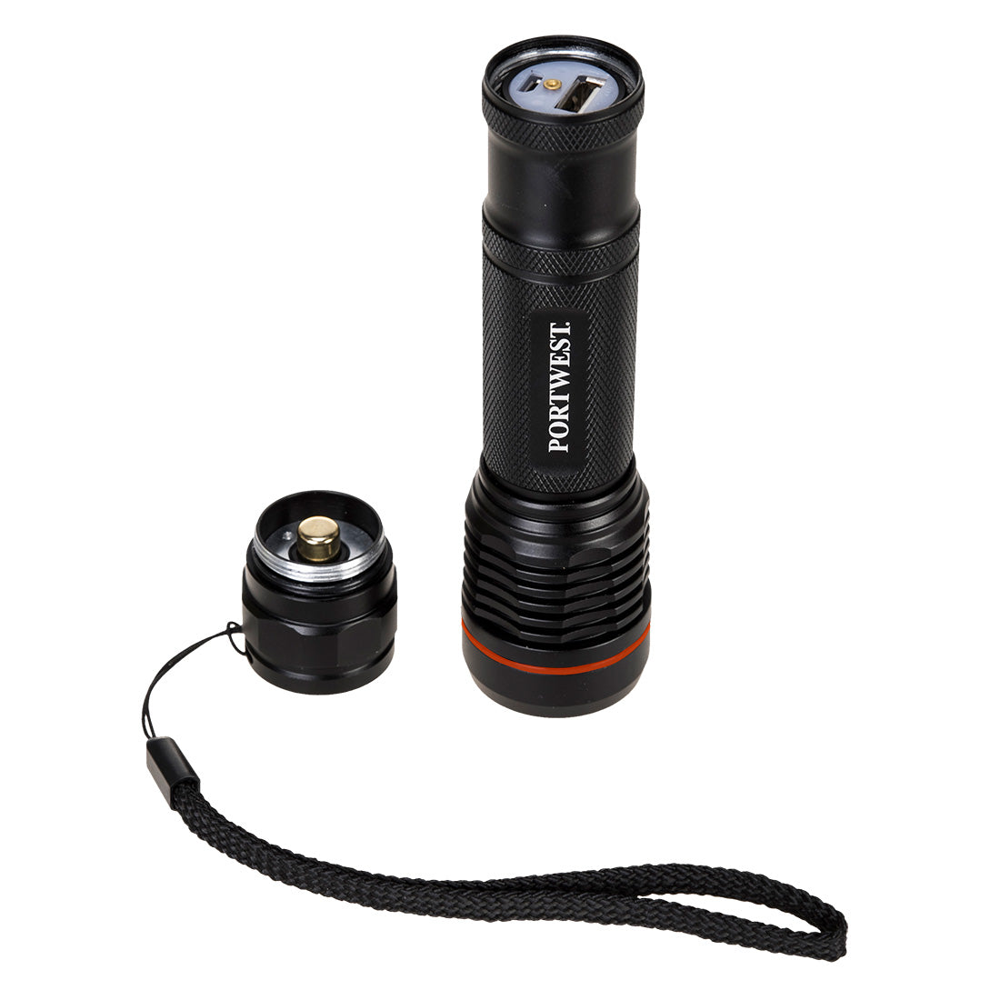 USB Rechargeable Torch Portwest