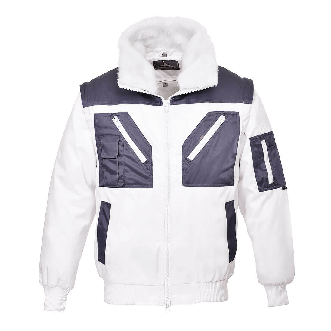 Two Tone Pilot Jacket - Hi-Vis Trousers