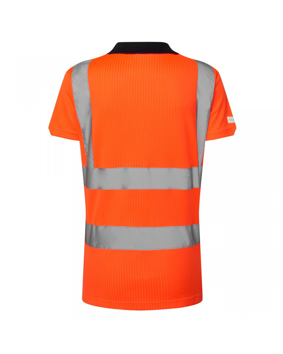 Lana Ladies EcoViz Polo Shirt Leo Workwear