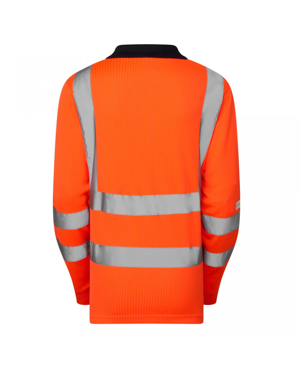 Beaford Long Sleeve Polo Shirt Leo Workwear