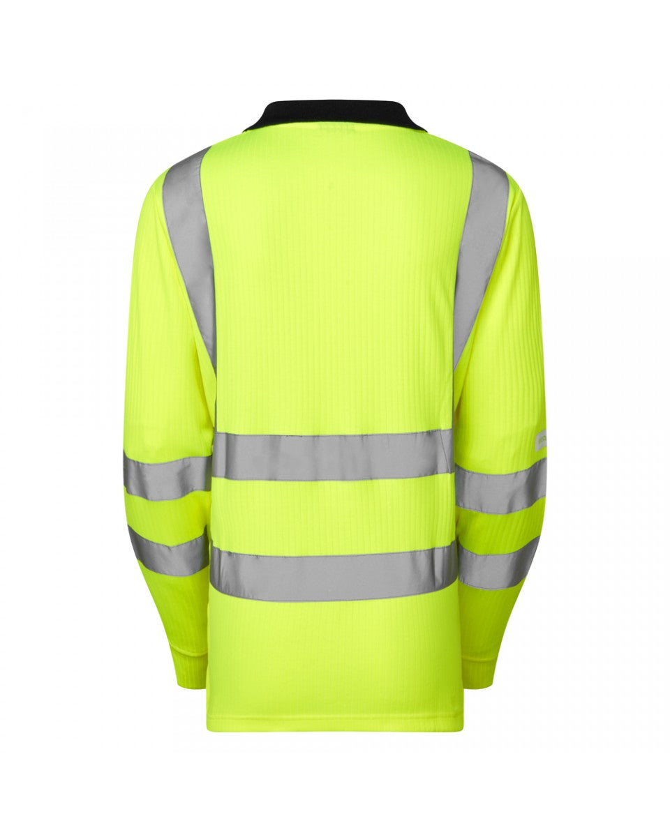 Beaford Long Sleeve Polo Shirt Leo Workwear