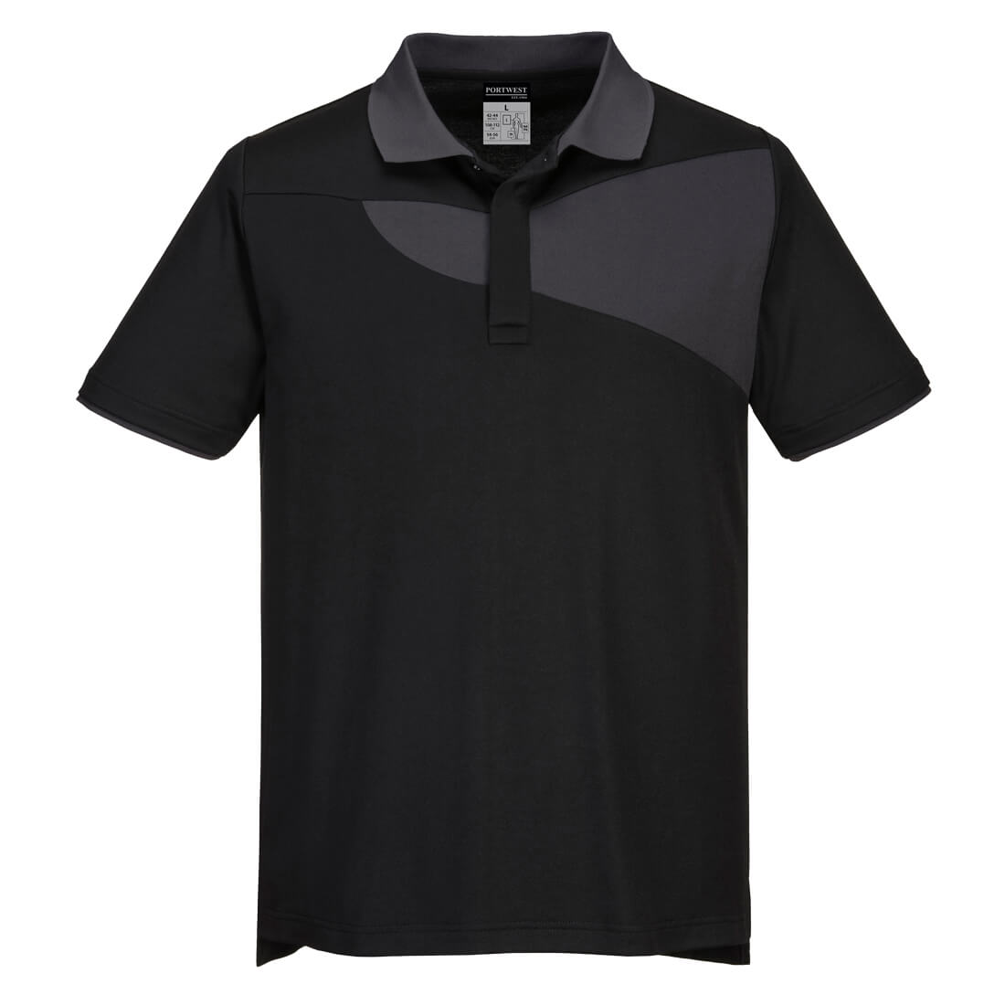 Two Tone Polo Shirt S/S - Hi-Vis Trousers