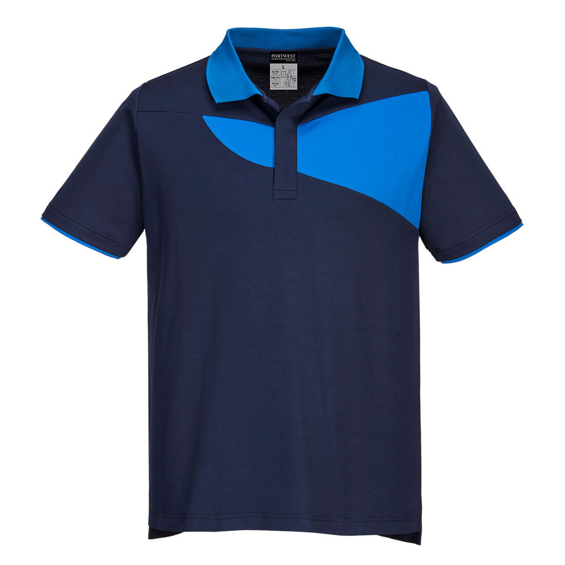 Two Tone Polo Shirt S/S - Hi-Vis Trousers