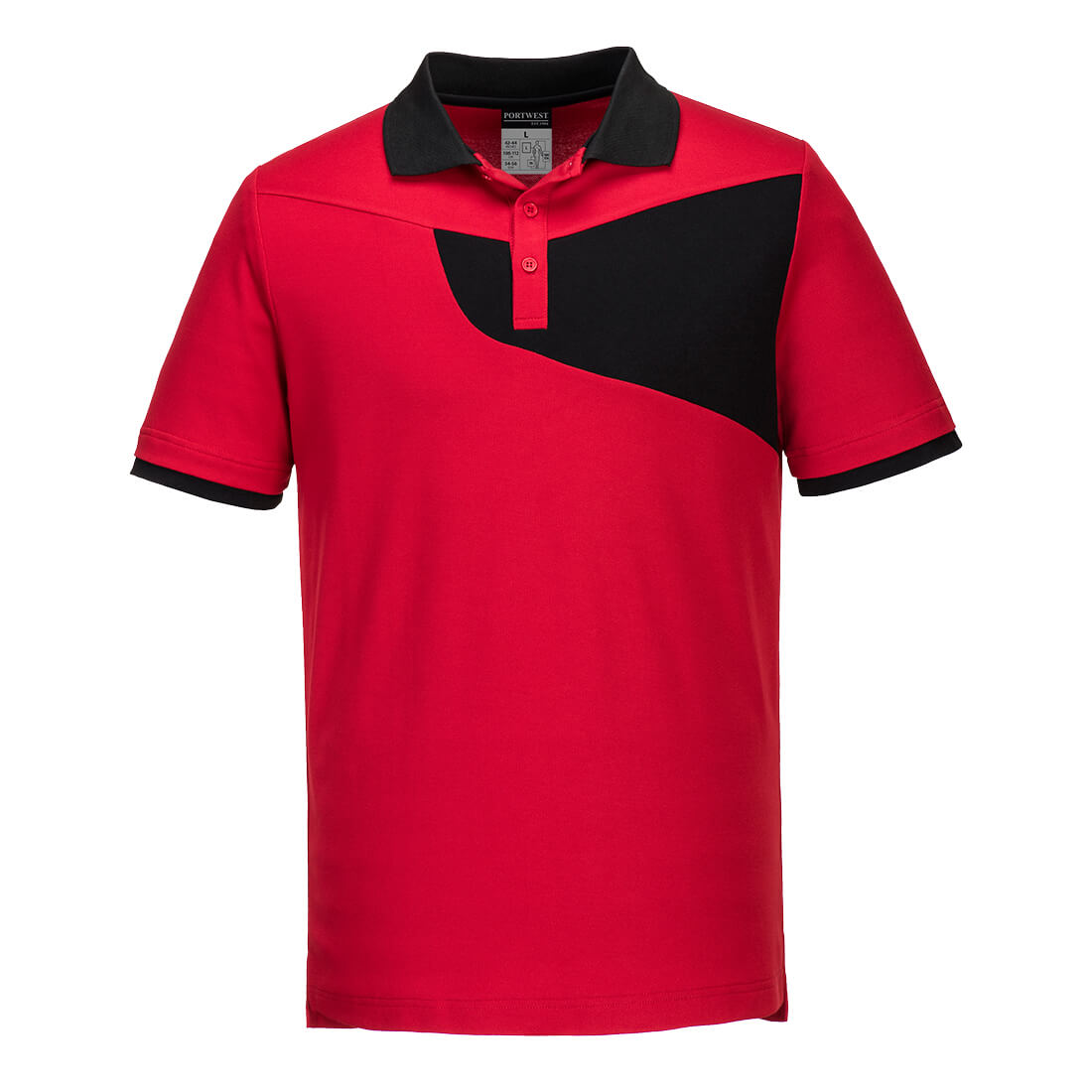 Two Tone Polo Shirt S/S - Hi-Vis Trousers