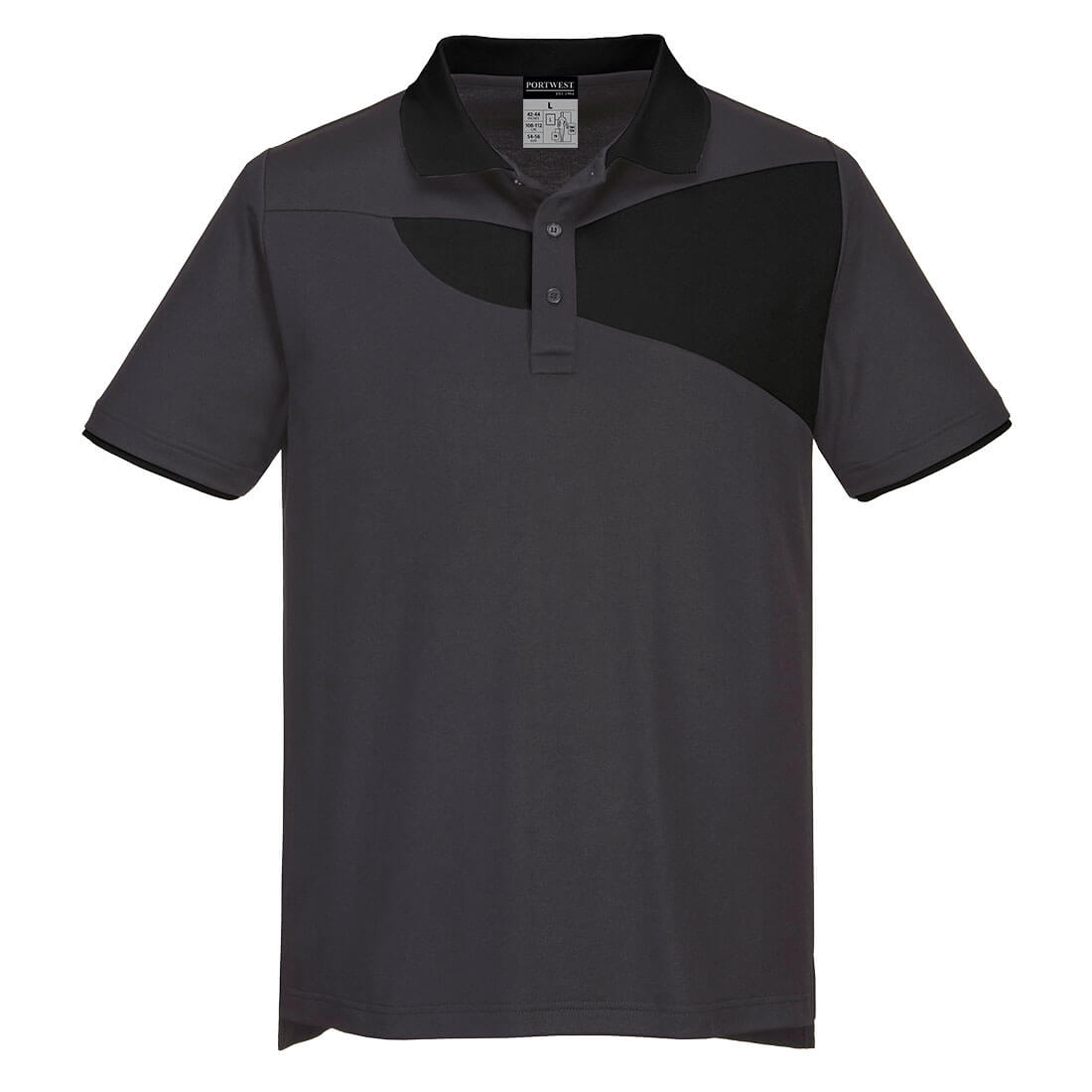 Two Tone Polo Shirt S/S - Hi-Vis Trousers