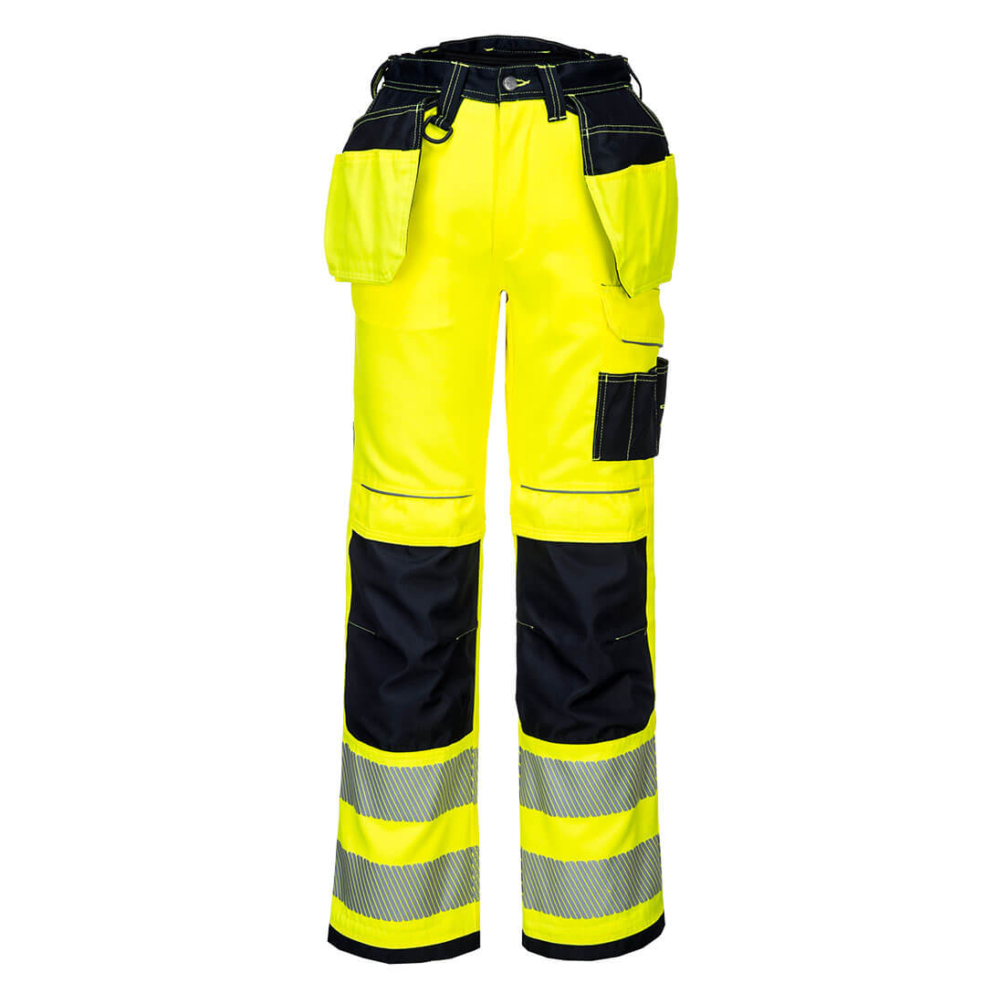 PW3 Hi-Vis Stretch Holster Pocket Trousers - Hi-Vis Trousers