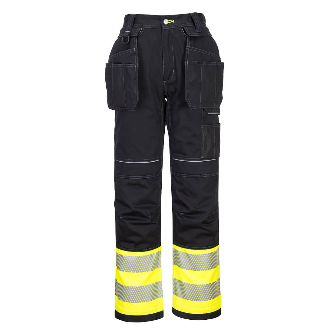 PW3 Hi-Vis Class 1 Holster Pocket Trousers - Hi-Vis Trousers