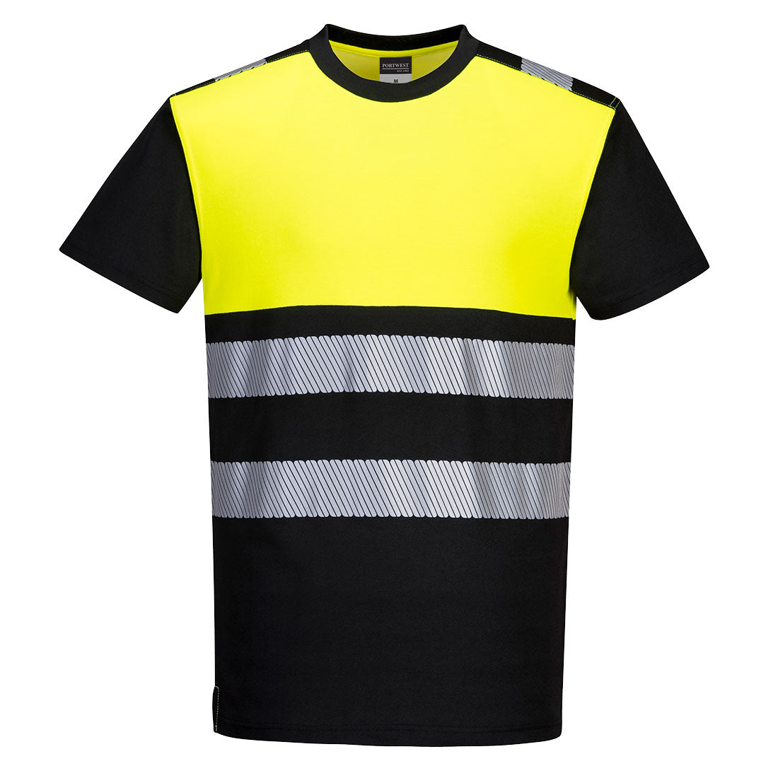 PW3 Hi-Vis Cotton Comfort Class 1 T-Shirt S/S Portwest