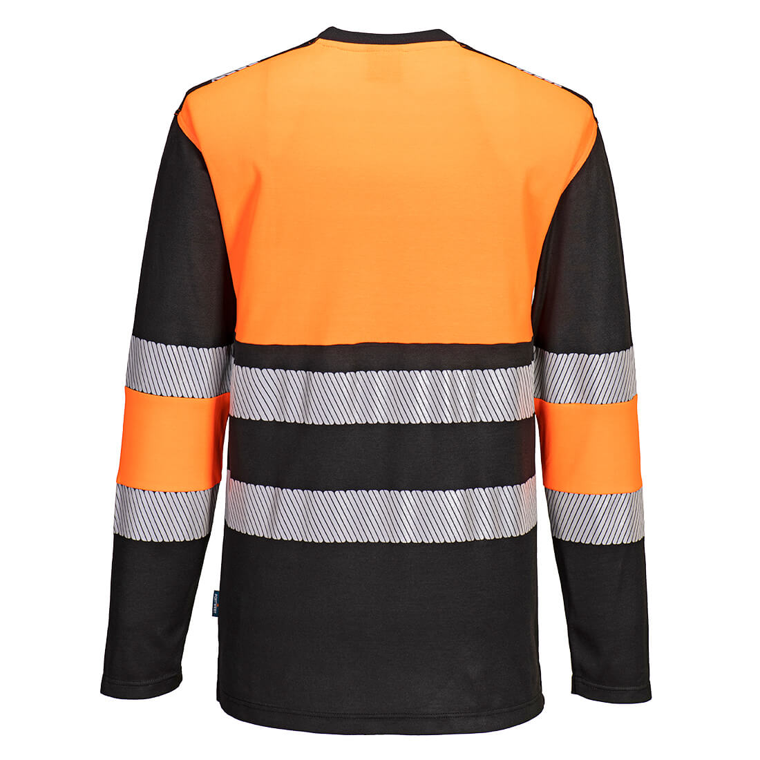PW3 Hi-Vis Cotton Comfort Class 1 T-Shirt L/S Portwest