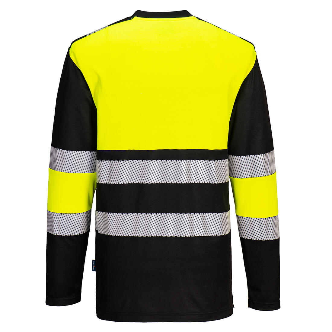 PW3 Hi-Vis Cotton Comfort Class 1 T-Shirt L/S Portwest
