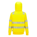 PW321 Hi-Vis Zipped Winter Hoodie