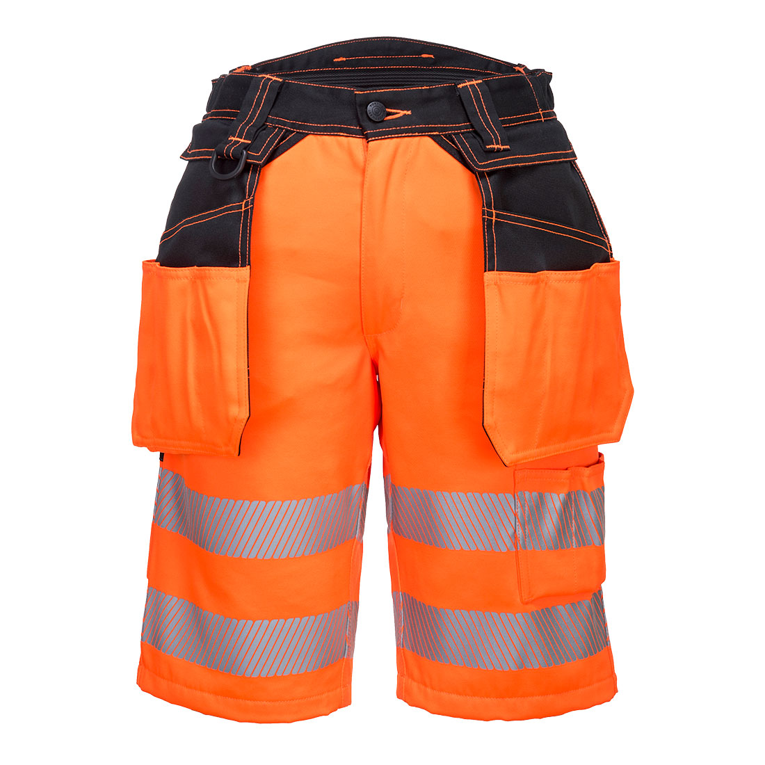 PW3 Hi-Vis Holster Pocket Shorts Portwest