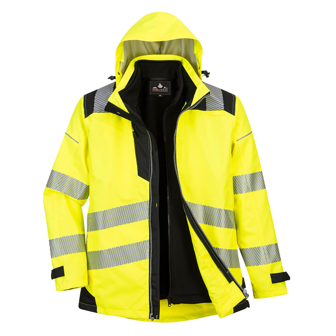 PW3 Hi-Vis 3-in-1 Jacket Portwest