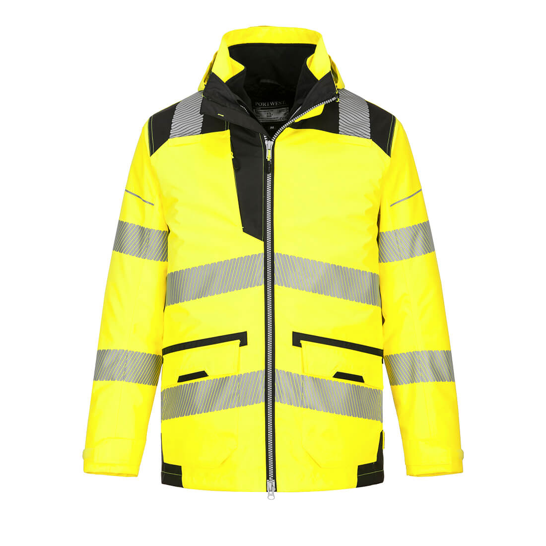 PW3 Hi-Vis Breathable 5-in-1 Jacket Portwest