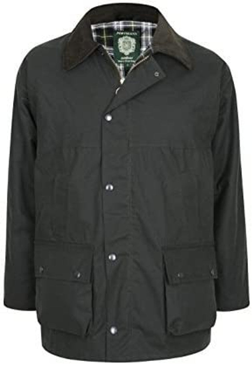 Men's Premium Padded Wax Jacket - Hi-Vis Trousers
