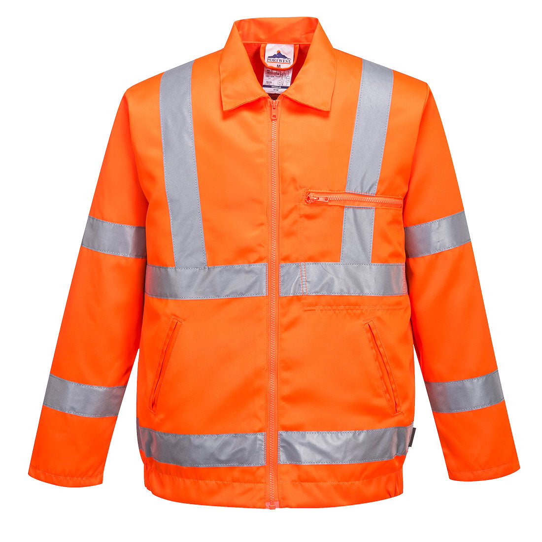 Hi-Vis Polycotton Bomber Jacket Portwest