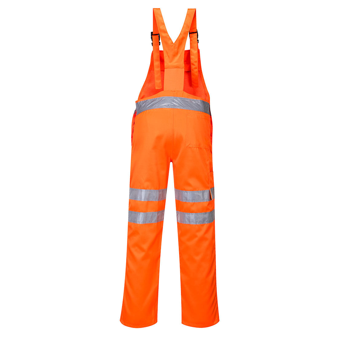 Hi-Vis Polycotton Service Bib and Brace - Hi-Vis Trousers