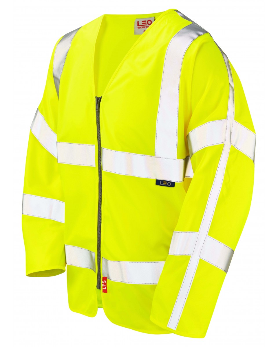 Merton LFS Zipped Sleeve Waistcoat (EN 14116) Leo Workwear
