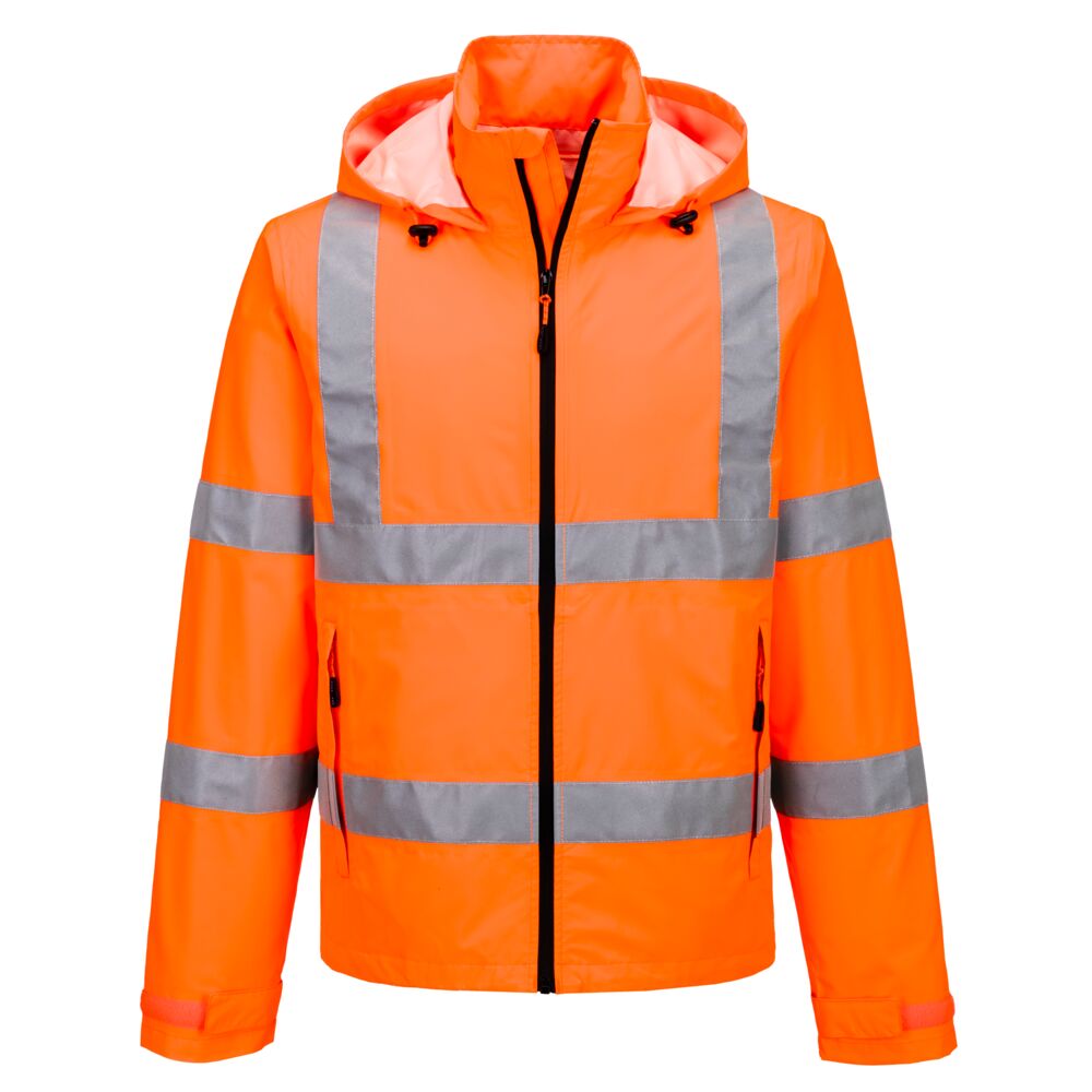 Hi-Vis Lightweight Packable Jacket Portwest