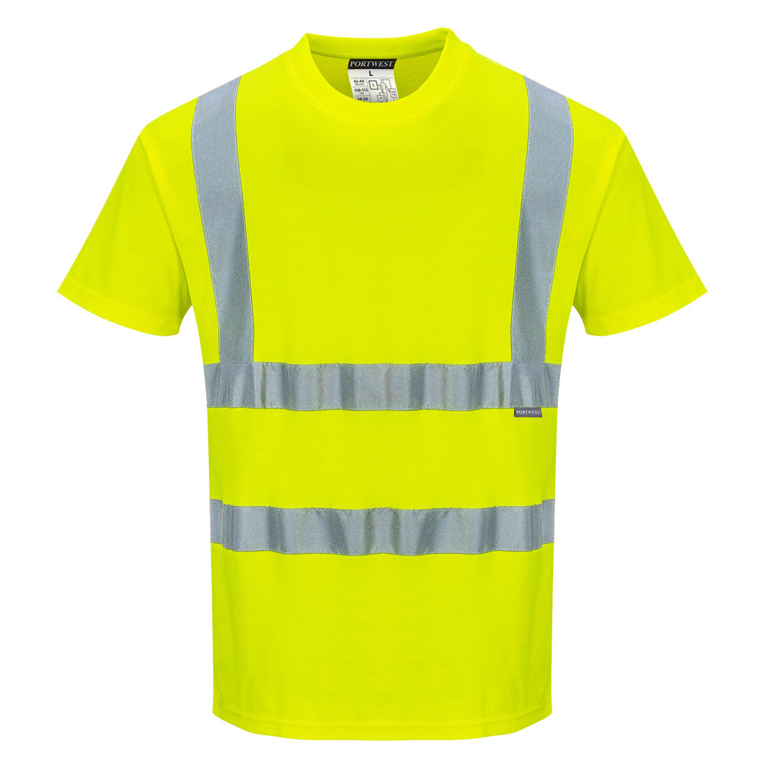 Hi-Vis Cotton Comfort T-Shirt S/S Portwest