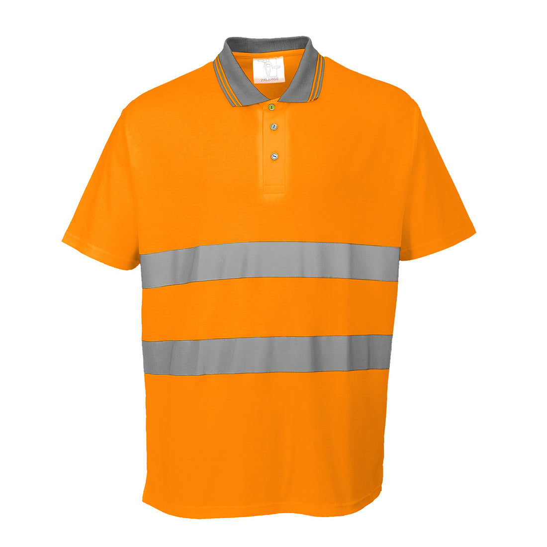 Hi-Vis Cotton Comfort Polo Shirt S/S - Hi-Vis Trousers