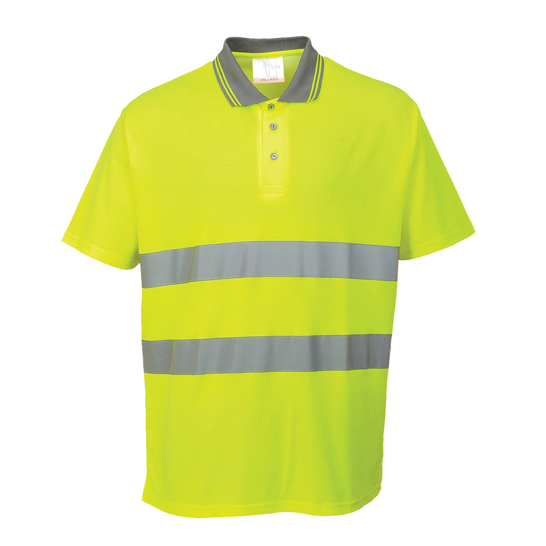 Hi-Vis Cotton Comfort Polo Shirt S/S - Hi-Vis Trousers