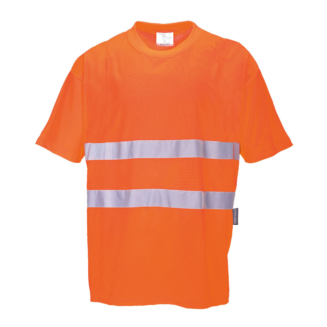 Hi-Vis Cotton Comfort T-Shirt S/S Portwest