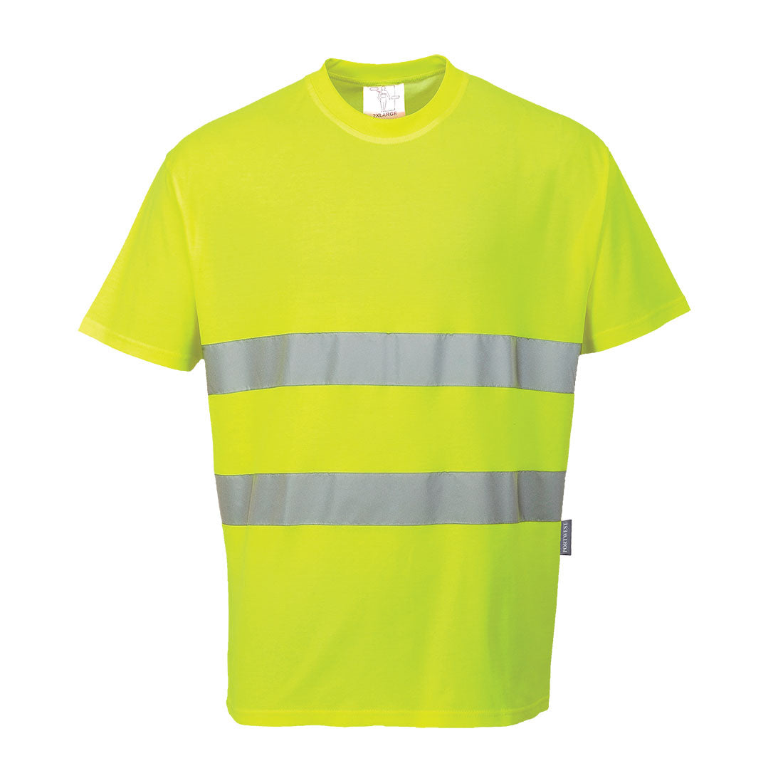 Hi-Vis Cotton Comfort T-Shirt S/S Portwest