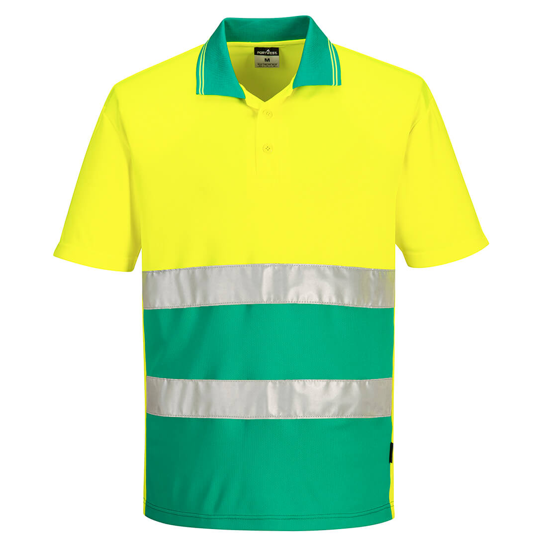 Hi-Vis Lightweight Contrast Polo Shirt S/S - Hi-Vis Trousers