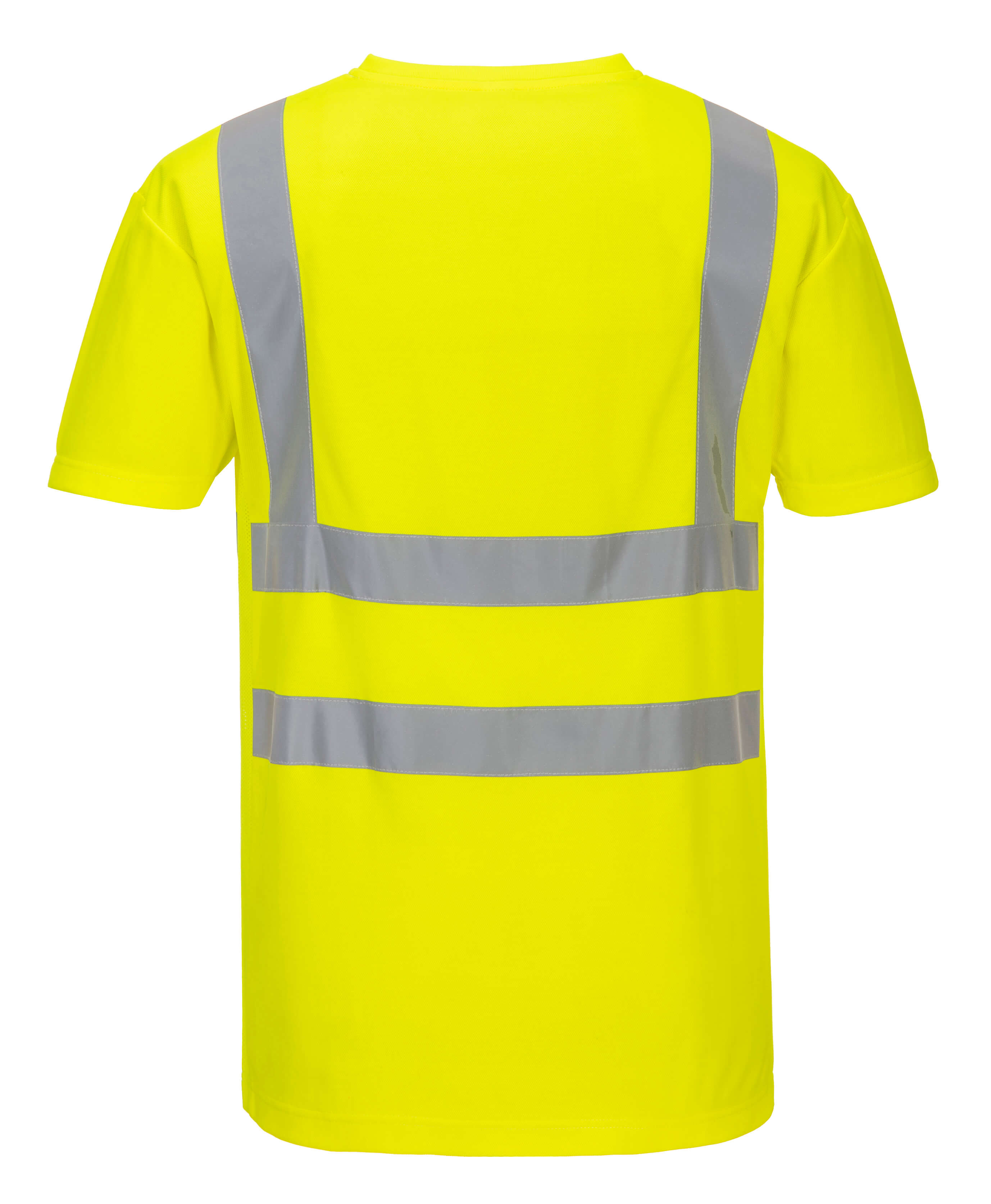 Hi-Vis Cotton Comfort Mesh Insert T-Shirt S/S Portwest