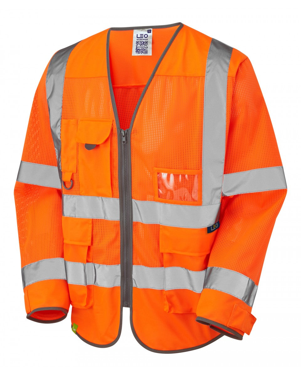 Burrington Mesh Sleeved Superior Waistcoat Leo Workwear