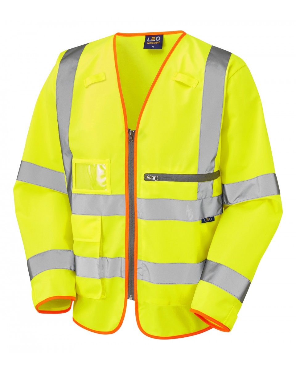 Heddon Tablet Pocket Sleeved Waistcoat Leo Workwear