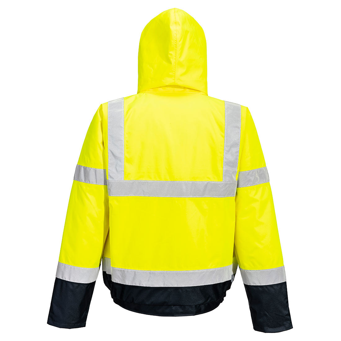 Hi-Vis Contrast Winter Bomber Jacket - Hi-Vis Trousers