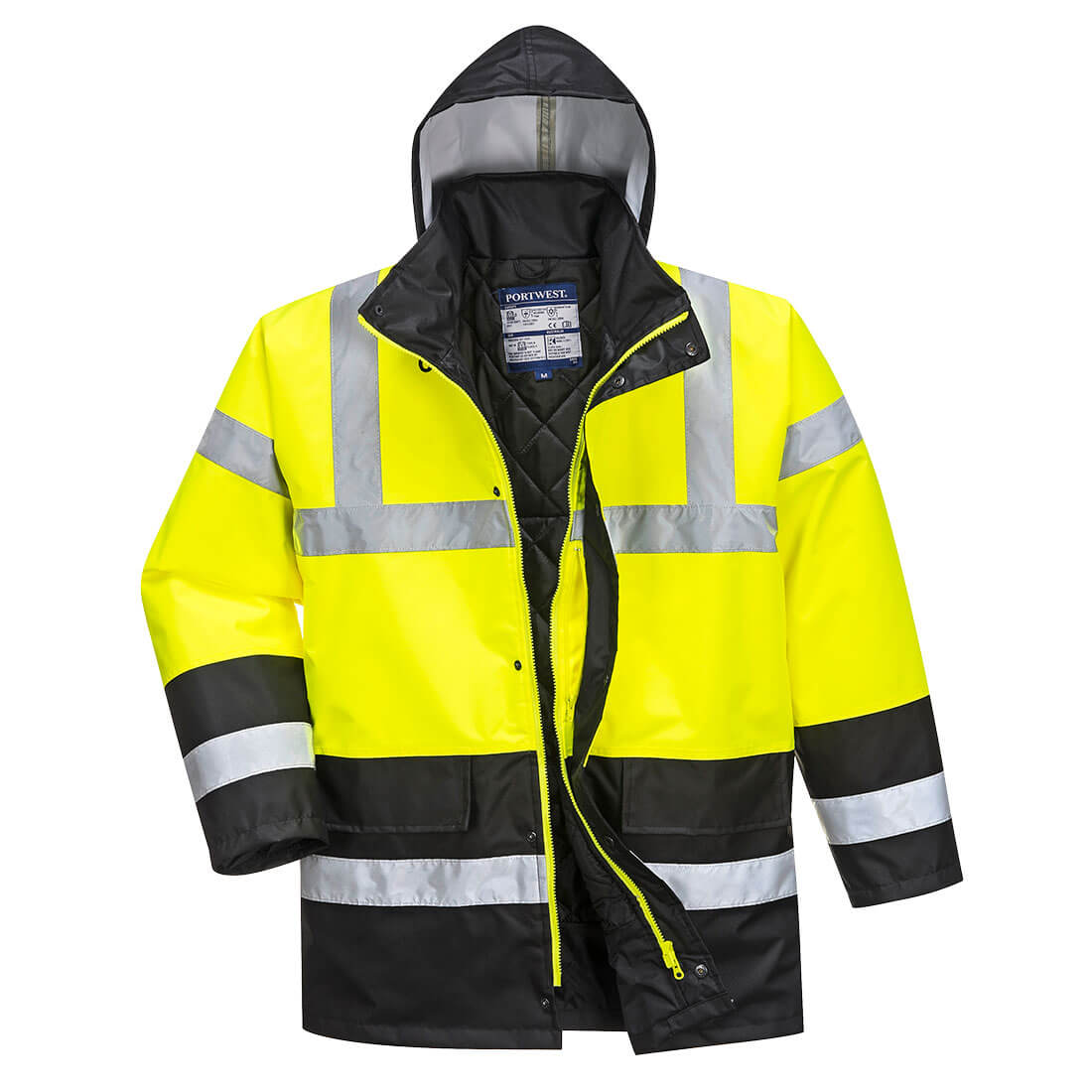 Hi-Vis Contrast Winter Traffic Jacket - Hi-Vis Trousers