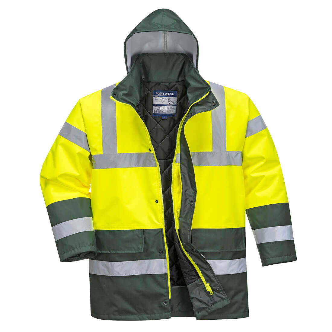 Hi-Vis Contrast Winter Traffic Jacket - Hi-Vis Trousers