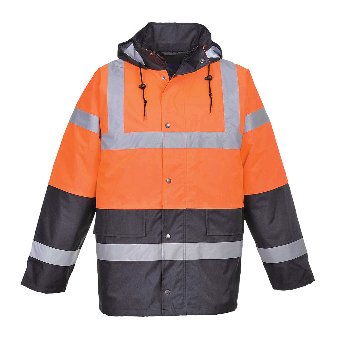 Hi-Vis Contrast Winter Traffic Jacket Portwest