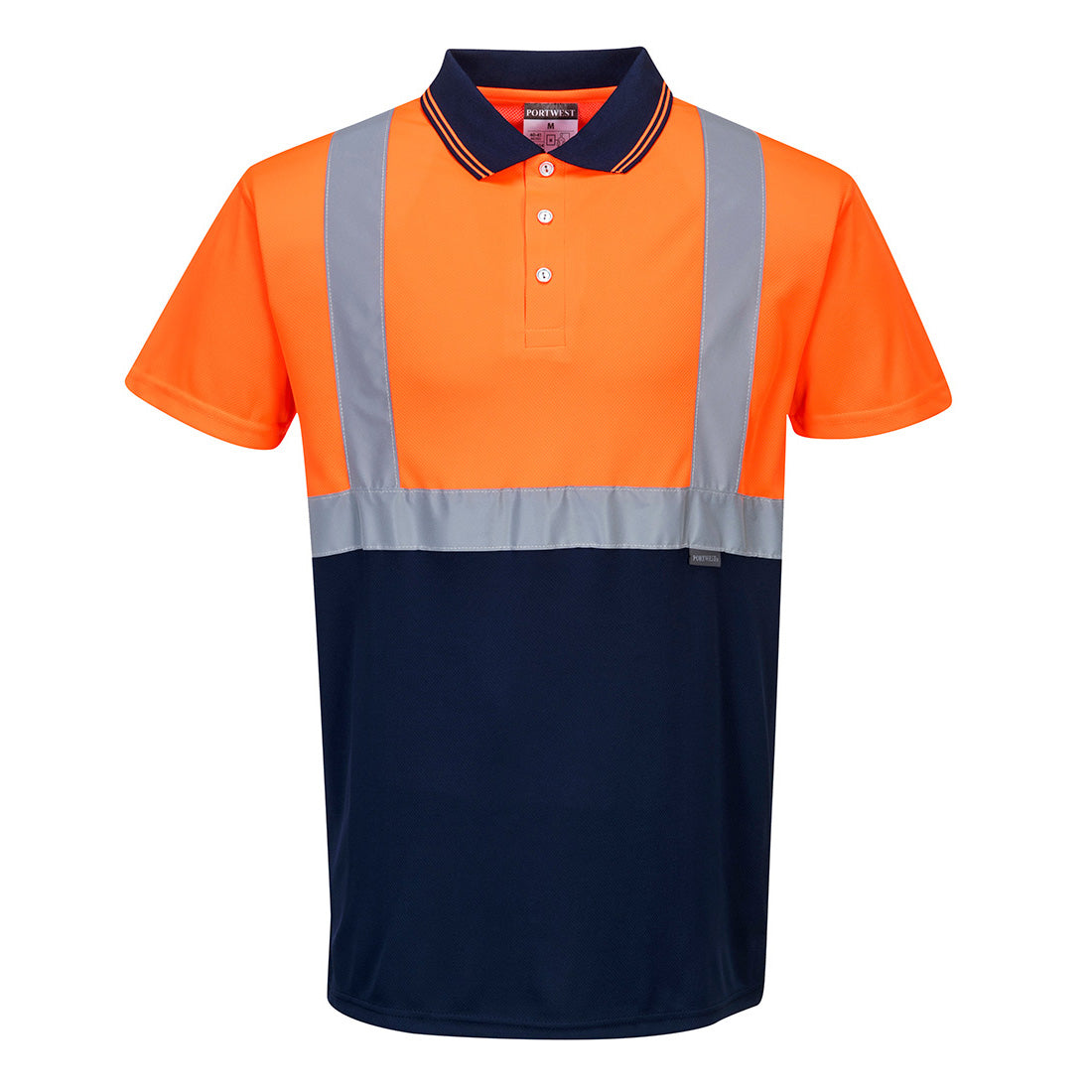 Hi-Vis Contrast Polo Shirt S/S - Hi-Vis Trousers