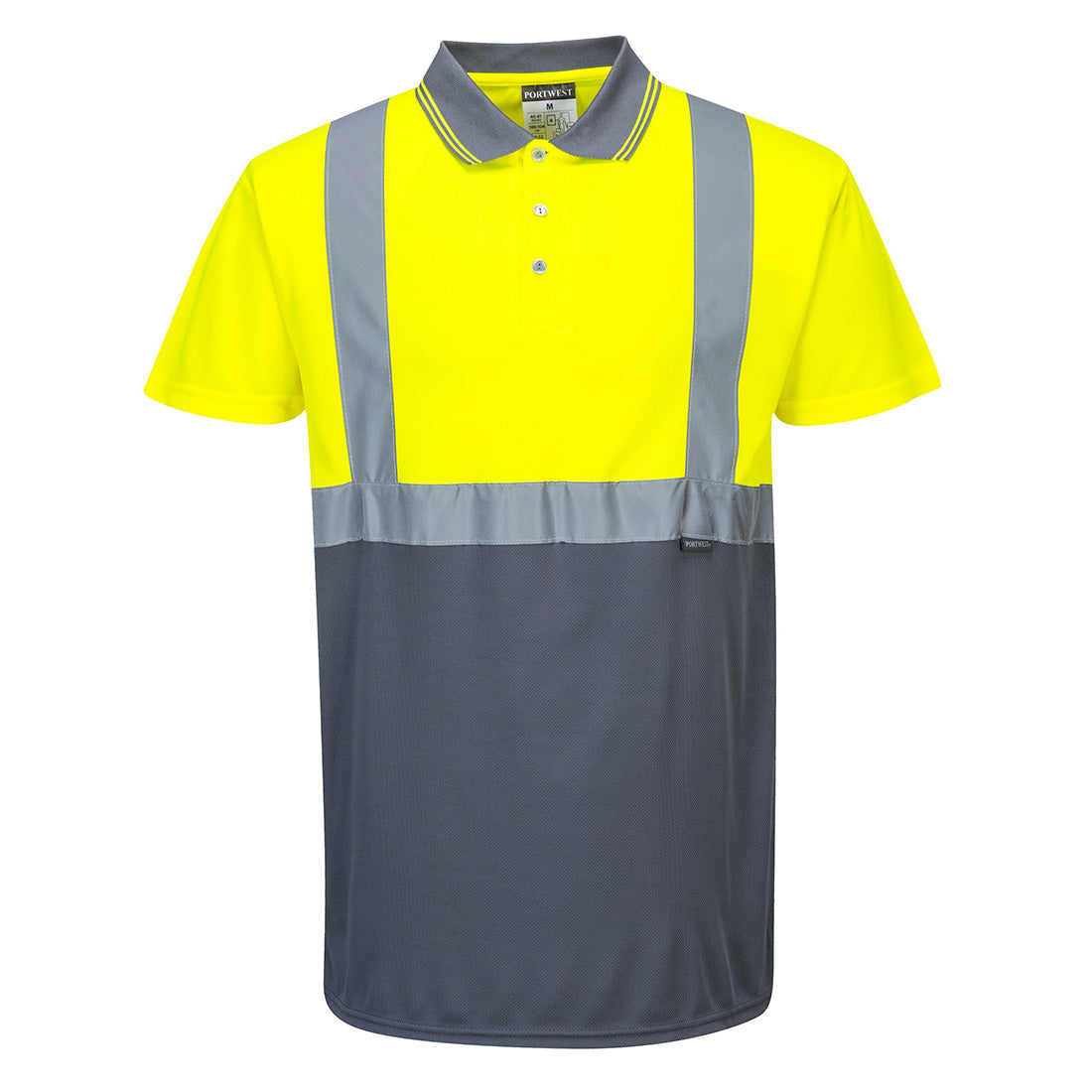Hi-Vis Contrast Polo Shirt S/S - Hi-Vis Trousers