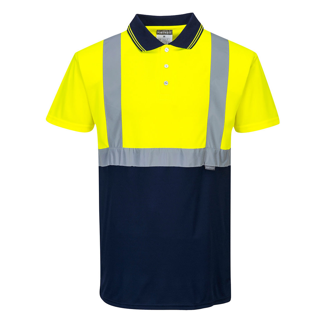 Hi-Vis Contrast Polo Shirt S/S - Hi-Vis Trousers